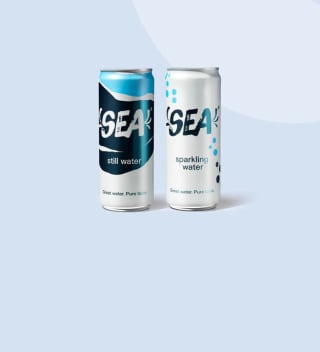 SEA Water Still of Sparkling Water gratis na cashback via Scoupy