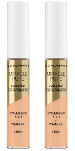 2 Unidades de Corrector que reduce arrugas MAX FACTOR Miracle Pure Concealer a 8.03€