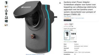 Gardena smart Power Adapter voor €22,63 bij Amazon