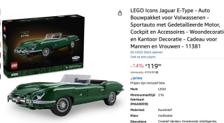 LEGO Icons Jaguar E-Type (11381) voor €119,99 bij Amazon