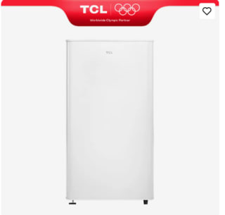 Mini Réfrigérateur TCL RF120DWE0FR - 90L, 47 x 44,9 x 83,1 cm à 107€