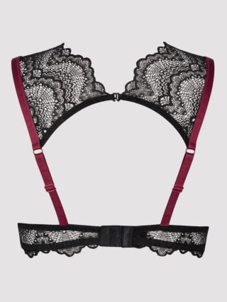 Lovehoney Peekaboo Bra and Suspender Knickers Set for £19.99