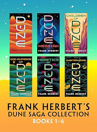Dune Saga 6 Libros Edición Ingles por $59 | Amazon