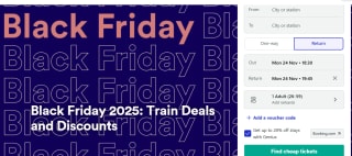 33% Off 1-Year Digital Railcards for New Trainline Users w/ Code BLACKFRIDAYFUN