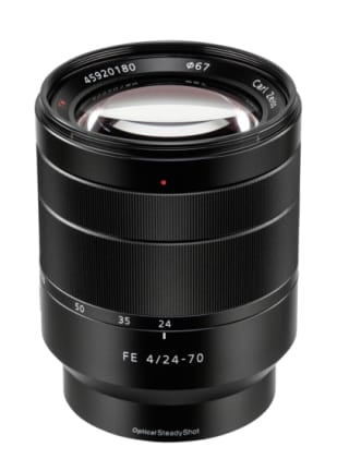 Sony FE 24-70mm f/4.0 Vario Tessar voor €349 bij Art & craft
