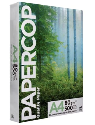 Papercop Paquete 500 hojas de papel fotocopiadora DIN A4 80 gramos por 2.75€