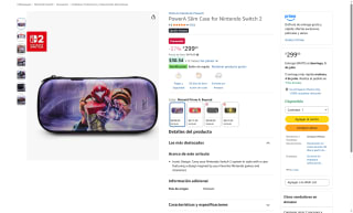 Funda PowerA para Nintendo Switch 2 Metroid por $299 | Oferta Amazon