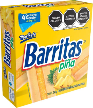 Galletas Marinela Barritas de Piña por $27 | Oferta Amazon