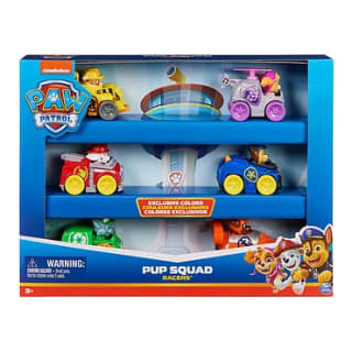 PAW Patrol Pup Squad Racers, 6-pack voor €17,50 bij Lobbes