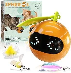 Pelota Interactiva para Gatos y Perros Pequeños por solo 8.80€
