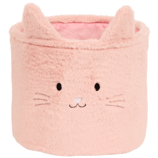 Fluffy opbergmand Ø 30 x 25 cm voor €2,99 bij de Action