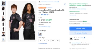 Jersey Inter Miami Adidas por $377 | Mercado Libre
