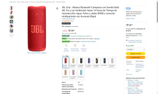 Altavoz JBL Grip por $915 | Oferta Amazon