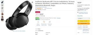 Audífonos Skullcandy Riff 2 Inalámbricos en $659 | Oferta Amazon