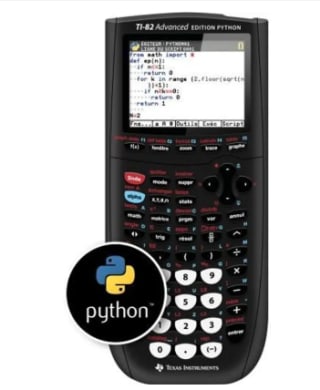 Calculatrice Texas Instruments TI-82 Ad Edition PYTHON - Noir à 57,70€