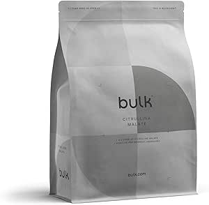 Bulk Citrulline Malate Pre-Workout Powder 100g – £2.39