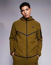 Nike Tech Fleece Full Zip Khaki Jacket for £32.99