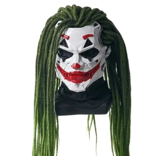 Halloweenmasker met groene dreadlocks voor €26,99 bij Joybuy