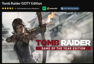Jeu PC Tomb Raider GOTY Edition à 2,59€