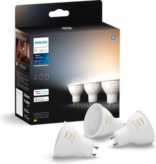 PHILIPS HUE Spot - White Ambiance - GU10 (3 pack) voor €40,49 bij Bol