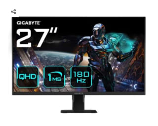 Moniteur Gigabyte GS27QA 27" LED SS-IPS QHD 180 Hz FreeSync à 139,99€
