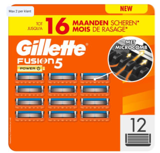 Gillette Fusion5 voordeelverpakkingen vanaf €31,99