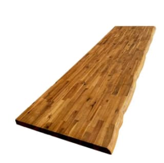 Plan de travail Acacia massif bord naturel huilé à 149,90€