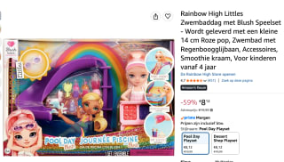 Rainbow High Little Compact Playset Swim voor €8,12 bij Amazon