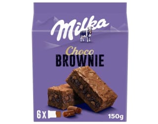 Milka Bizcocho Choco Brownie con trozos de chocolate de 150g por 1,91€