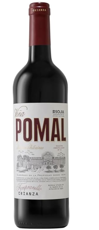 Botellla de VIÑA POMAL Crianza, Vino Tinto DO Rioja, 75 cl por 6.64€