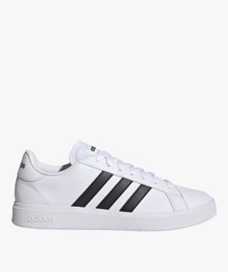 Baskets basses à bandes contrastées homme - Adidas Grand Court Base à 47,49€