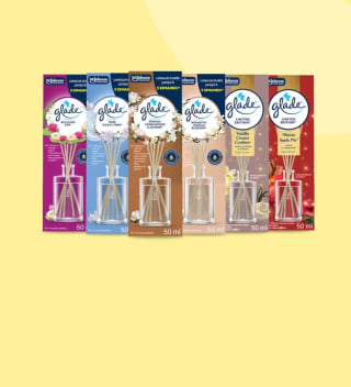 Probeer Glade Geurstokjes voor €2,50 na cashback via Scoupy