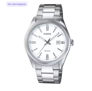 Casio MTP-1302PD-7A1VEF Reloj Analógico Cuarzo con Correa de Acero a 33,93€