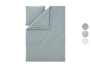 Parure de lit en satin microfibre, 140 x 200 cm à 4,99€