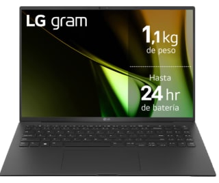 Portátil LG gram 16ZD90S, Intel Ultra 7, 16GB, 1512G SSD, 16", Sin SO por 824,25€