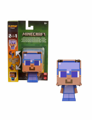 Figura Minecraft Steve 2 en 1 por $114 | Liverpool