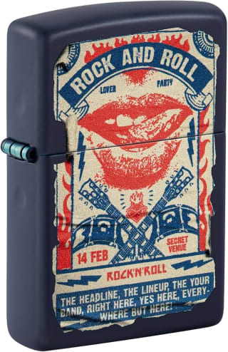 Zippo Encendedor a Prueba de Viento Rock & Roll Poste por 35.64€