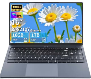 Ordenador portátil 16 Pulgadas, Portatil Gaming Core i5 hasta 3,60 GHz, 16GB RAM 1TB