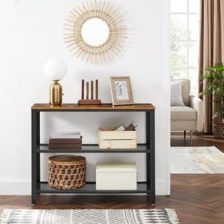 Mesa de Consola Industrial 101,5cm Marrón/Negro por $756 | Walmart