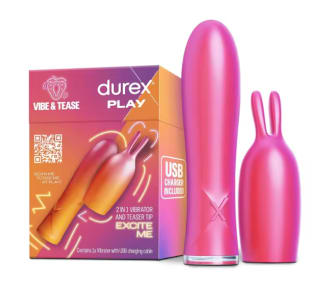 Durex Play Vibe & Tease Conejito Vibrador 2 en 1 por 14.78€