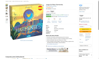 Juego Harmonies Asmodee por $769 | Oferta Amazon