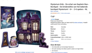 Mysterium Kids Bordspel - De schat van Kapitein Boe voor €14,43 bij Amazon
