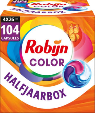 Robijn Classics Color 4-in-1 Wascapsules 4 x 26 stuks voor €21,99 met bol select