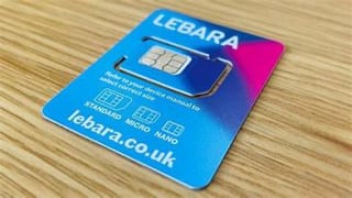 Lebara 20GB 5G SIM for £1.99 per Month for 3 Months