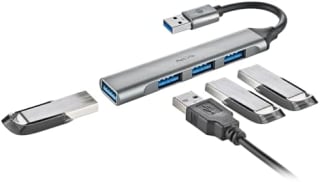 NGS IHUB4 Micro Hub USB 4 Puertos (1x USB 3.2 Gen1 5Gbps + 3X USB 2.0) por 2.86€