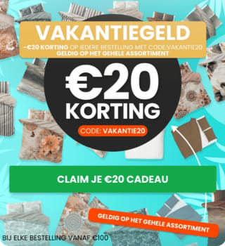 €20 korting bij besteding vanaf €100 bij Dekbed Discounter