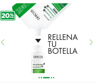 Dercos Anti-Caspa DS ECO-Refill 500ml VICHY $20.792 OFERTA Solo en Cruz Verde, Chile