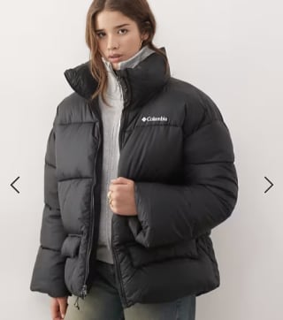 Columbia Abrigo Negro Surplus Puffect por 73,15€