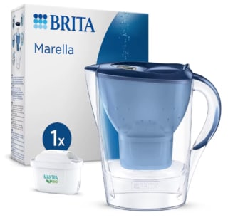 BRITA Jarra Filtrante, Modelo Marella Azul + 1 Filtro MAXTRA PRO por 18.13€