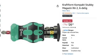 Kraftform Kompakt Stubby Magazin RA 2, 6-delig voor €26,43 bij Amazon
